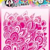 ABM Mask Mystical fire Bold & Bright 200x200x1mm 1 PC nr.68