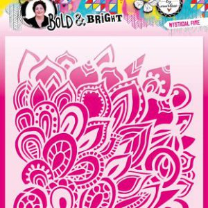 ABM Mask Mystical fire Bold & Bright 200x200x1mm 1 PC nr.68