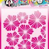 ABM Mask Vibrant flowers Bold & Bright 200x200x1mm 1 PC nr.69