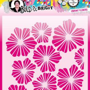 ABM Mask Vibrant flowers Bold & Bright 200x200x1mm 1 PC nr.69