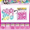 ABM Mask Vibrant flowers Bold & Bright 200x200x1mm 1 PC nr.69 - Afbeelding 2