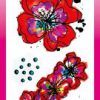 ABM Clear Stamp Romantic florals Bold & Bright 100x240x3mm 7 PC nr.124 - Afbeelding 2