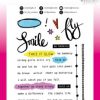 ABM Clear Stamp Tekst play Bold & Bright 148x210x3mm 30 PC nr.125