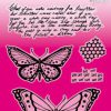ABM Clear Stamp Bold butterflies Bold & Bright 148x210x3mm 5 PC nr.126 - Afbeelding 2