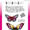 ABM Clear Stamp Bold butterflies Bold & Bright 148x210x3mm 5 PC nr.126