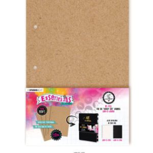 ABM Journal pages For ABM-ES-JOUR04 kraft Essentials 170x240x8mm 20 SH nr.06