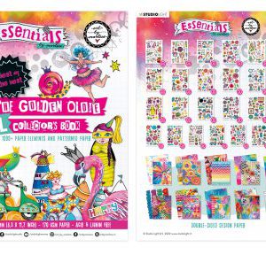ABM Mixed Paper Pad The Golden Oldie XXL Collector's Book Essentials 210x297x19mm 70 SH nr.10