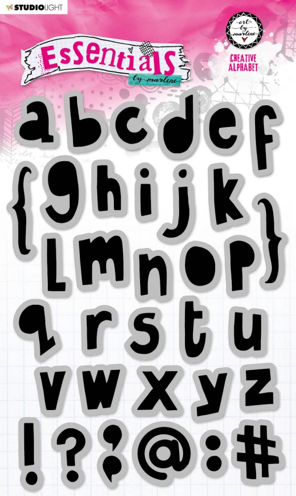 ABM Cling Stamp Creative Alphabet Essentials 148x210mm nr.17 - Afbeelding 2