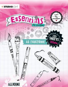 ABM Allround Paper Pad Watercolor Essentials 300gr 148x210mm 20SH nr.02