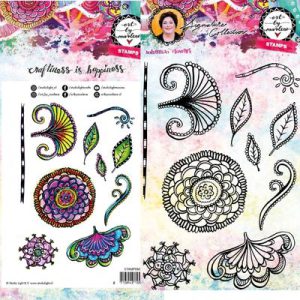 Stamp Bohemian Flowers