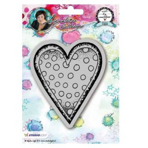 Stamp Heart Dots