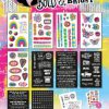 ABM Sticker Pad Sticky quotes and colorful elements Bold & Bright 120x210x5mm 20 SH nr.04 - Afbeelding 2