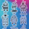 ABM Clear Stamp Baby Bots Out Of This World 148x210mm nr.74
