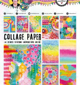 ABM Collage Paper Pattern Paper Marlene's World 210x297mm nr.9