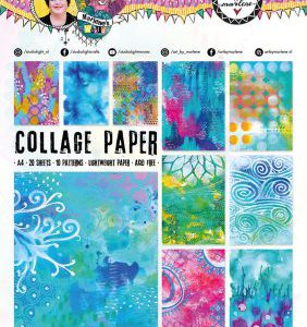 ABM Collage Paper Pattern Paper Marlenes World 210x297mm nr.10