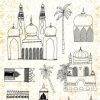 ABM Clear Stamp Artsy Arabia 148x210mm nr.58 Desert Mirage