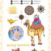 ABM Clear Stamp Artsy Arabia 148x210mm nr.60 - Afbeelding 2
