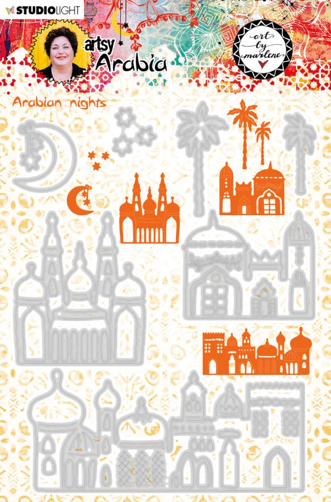 ABM Cutting & Embossing Die Artsy Arabia 105x142mm nr.09