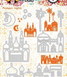 ABM Cutting & Embossing Die Artsy Arabia 105x142mm nr.09