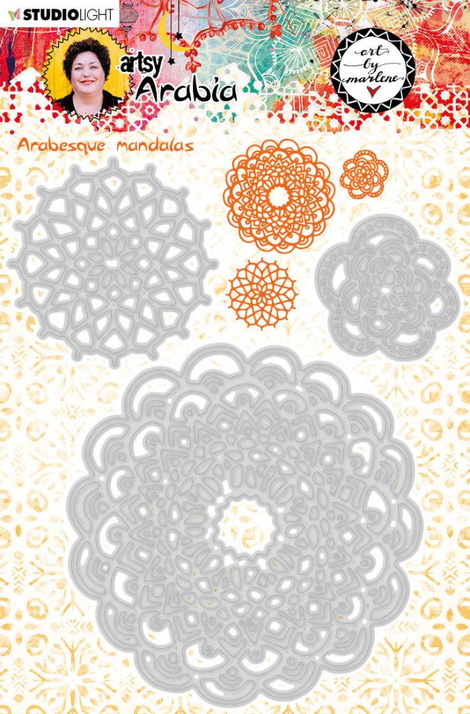 ABM Cutting & Embossing Die Artsy Arabia 103x150mm nr.10