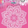 Florel Mandala stencil van Art by Marlene haar essentials collectie