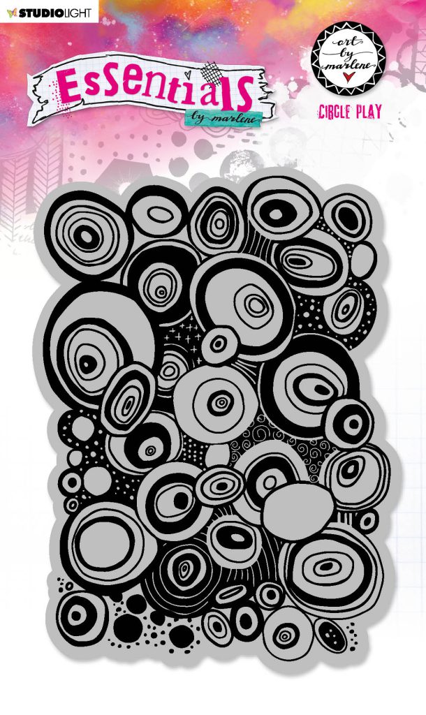 Circle Play stempel Art by Marlene