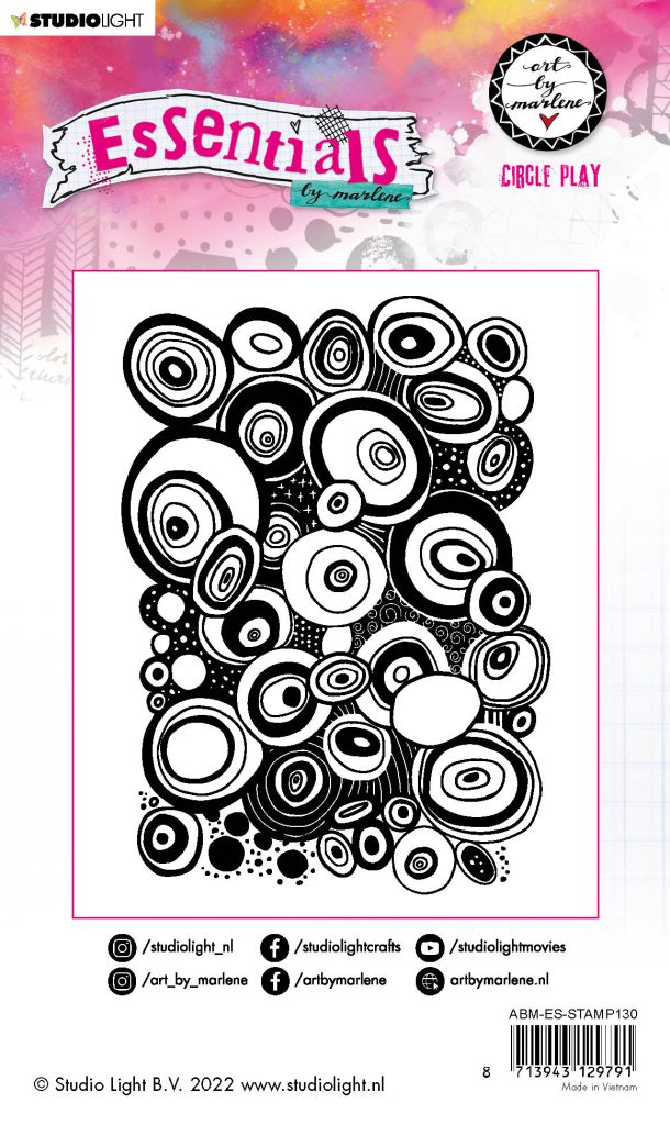 Circle play stempel van Art by Marlene