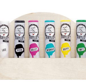 ABM Paint bottles display 6 PC Plywood  Essentials 222x156x6mm nr.501