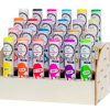 ABM Paint bottles display 24 PC Plywood  Essentials 222x156x12mm nr.502