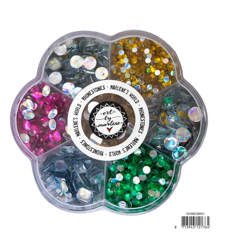 BM Rhinestones Marlene's World 100x100mm nr. 1