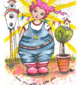 BM Rice Paper Marlene's World 200x276mm nr.18