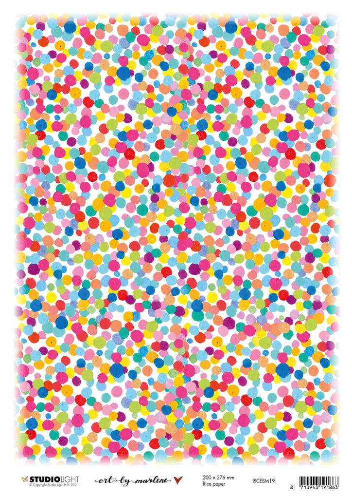 BM Rice Paper Marlene's World 200x276mm nr.19