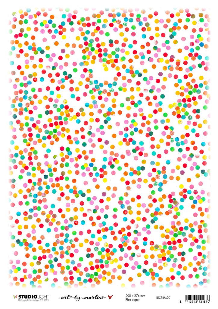 BM Rice Paper Marlene's World 200x276mm nr.20