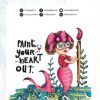 BM Clear Stamp Underwater artist Marlene's World 148x210mm nr.62 - Afbeelding 2
