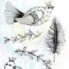 BM Clear Stamp Sweet birdie Marlene's World 148x210mm nr.64