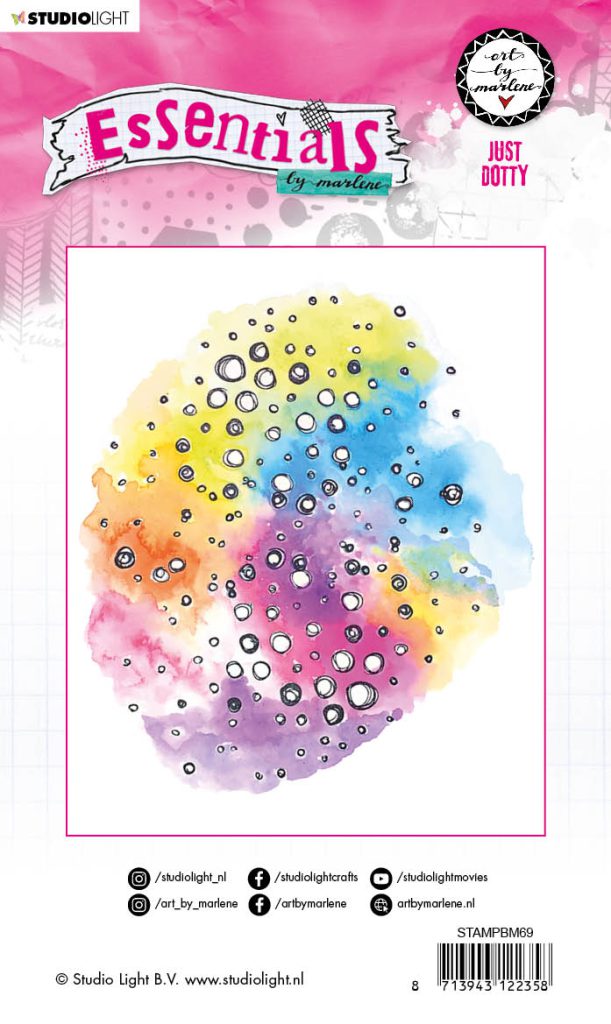 BM Cling Stamp Just dotty Essentials 105x148mm nr. 69 - Afbeelding 2