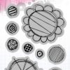 BM Cling Stamp Dramatic dots Essentials 105x148mm nr. 70