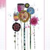 BM Cling Stamp Mix & Match Dotty flowers Essentials 148x210mm nr. 71 - Afbeelding 2