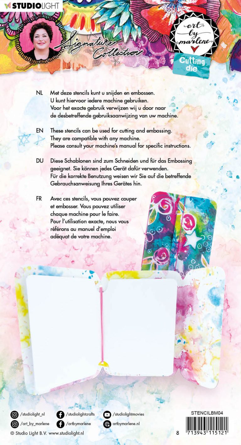 Embossing Die Cut Stencil" - Afbeelding 2