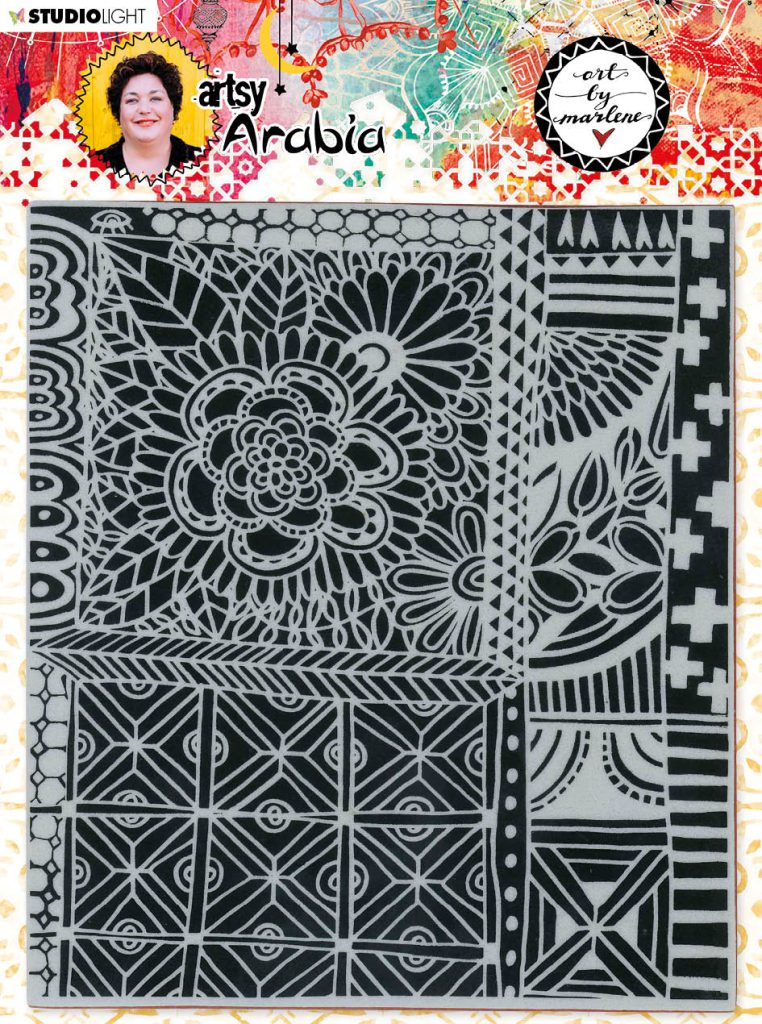 ABM Texture Plates Artsy Arabia 150x170mm nr.03