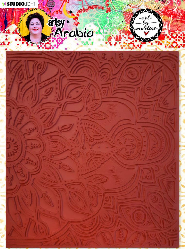 ABM Texture Plates Artsy Arabia 150x170mm nr.04 - Afbeelding 4