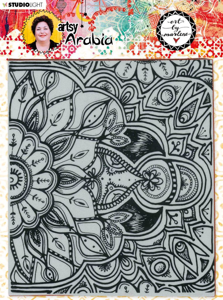 ABM Texture Plates Artsy Arabia 150x170mm nr.04