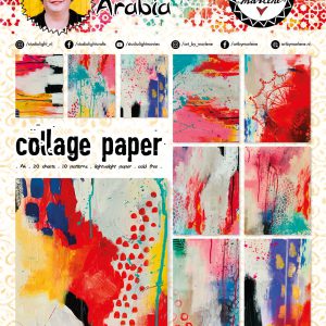 ABM Collage Paper Pattern Paper Artsy Arabia 210x297mm nr.7