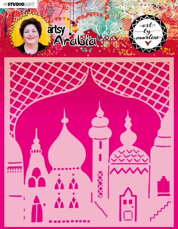 ABM Mask Artsy Arabia 200x200mm nr.09