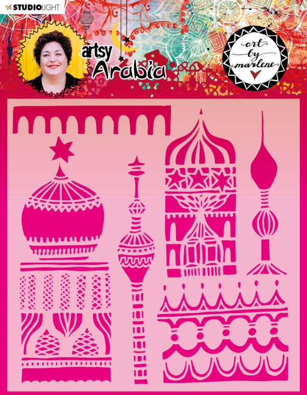 ABM Mask Artsy Arabia 200x200mm nr.10