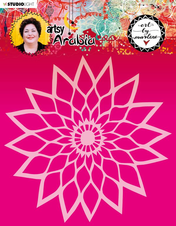 ABM Mask Artsy Arabia 200x200mm nr.12