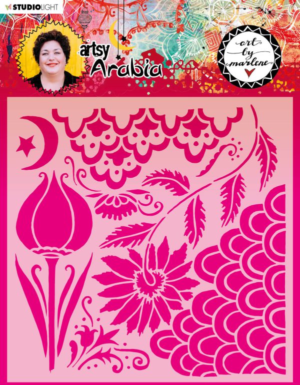 ABM Mask Artsy Arabia 200x200mm nr.13