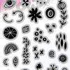 ABM Cling Stamp mixed Elements (Sunset Landscape) Essentials 148x210x3mm 29 PC nr.176