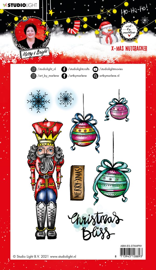 ABM Clear Stamp Christmas nutcracker Essentials 148x210x1mm 1 PC nr.81 - Afbeelding 2