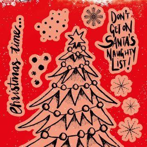 ABM Clear Stamp Christmas Tree Essentials 148x210x1mm 1 PC nr.82